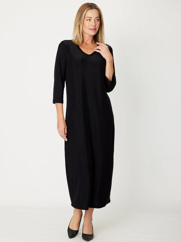 Shimmer Dress - Black - 30979 - 