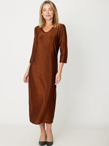 Shimmer Dress - Copper - 30979 - 