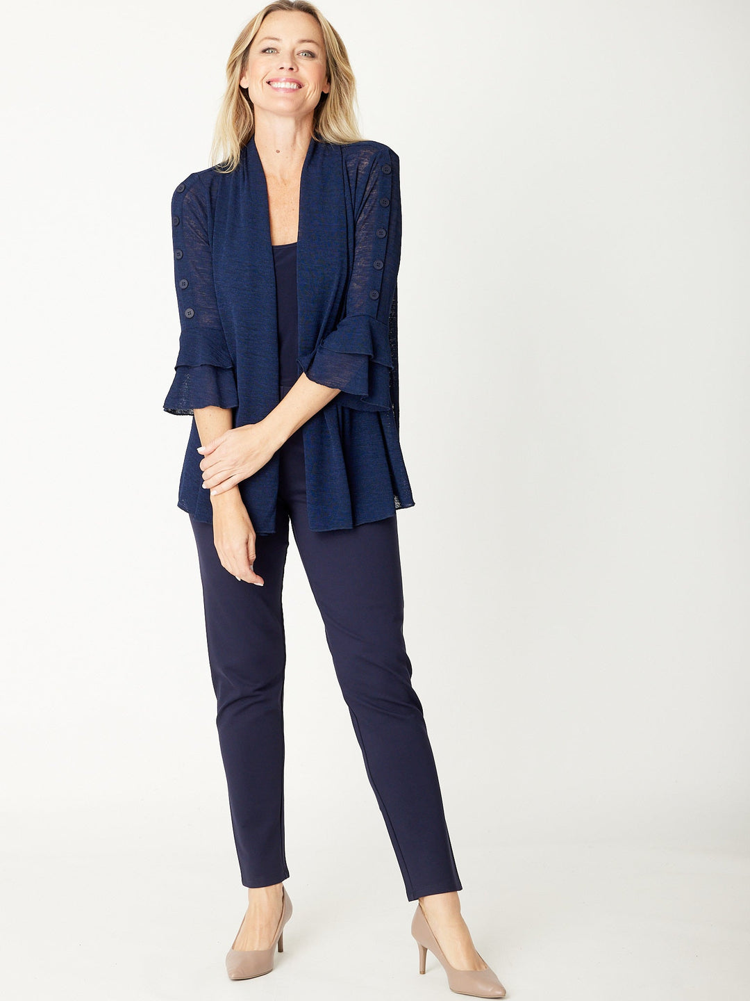 Mesh Cover Up - Navy - 30987