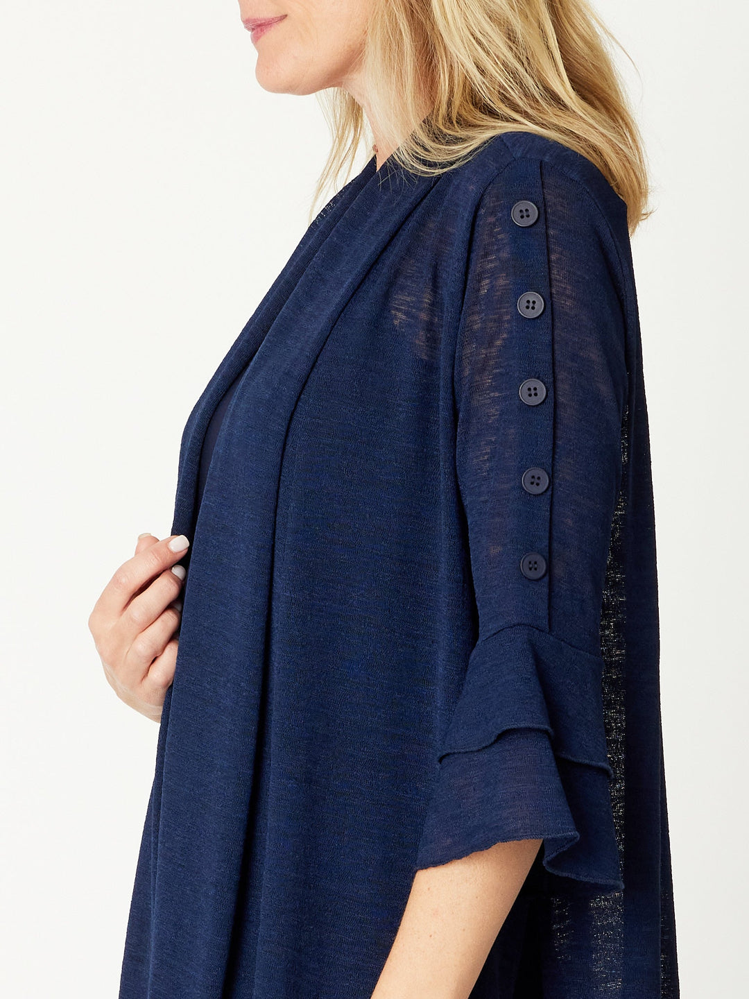 Mesh Cover Up - Navy - 30987