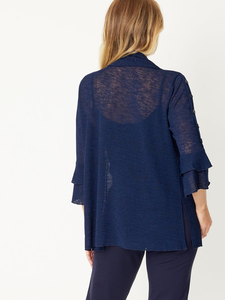 Mesh Cover Up - Navy - 30987