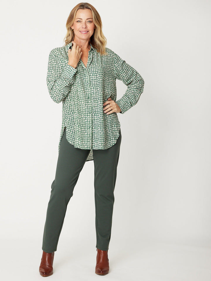 Puskin Ponti Pant - Khaki - 23464