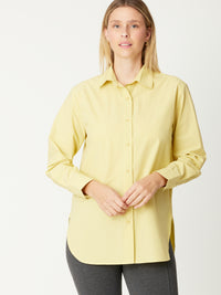 Polished Cotton Season Shirt - Butter - 30990