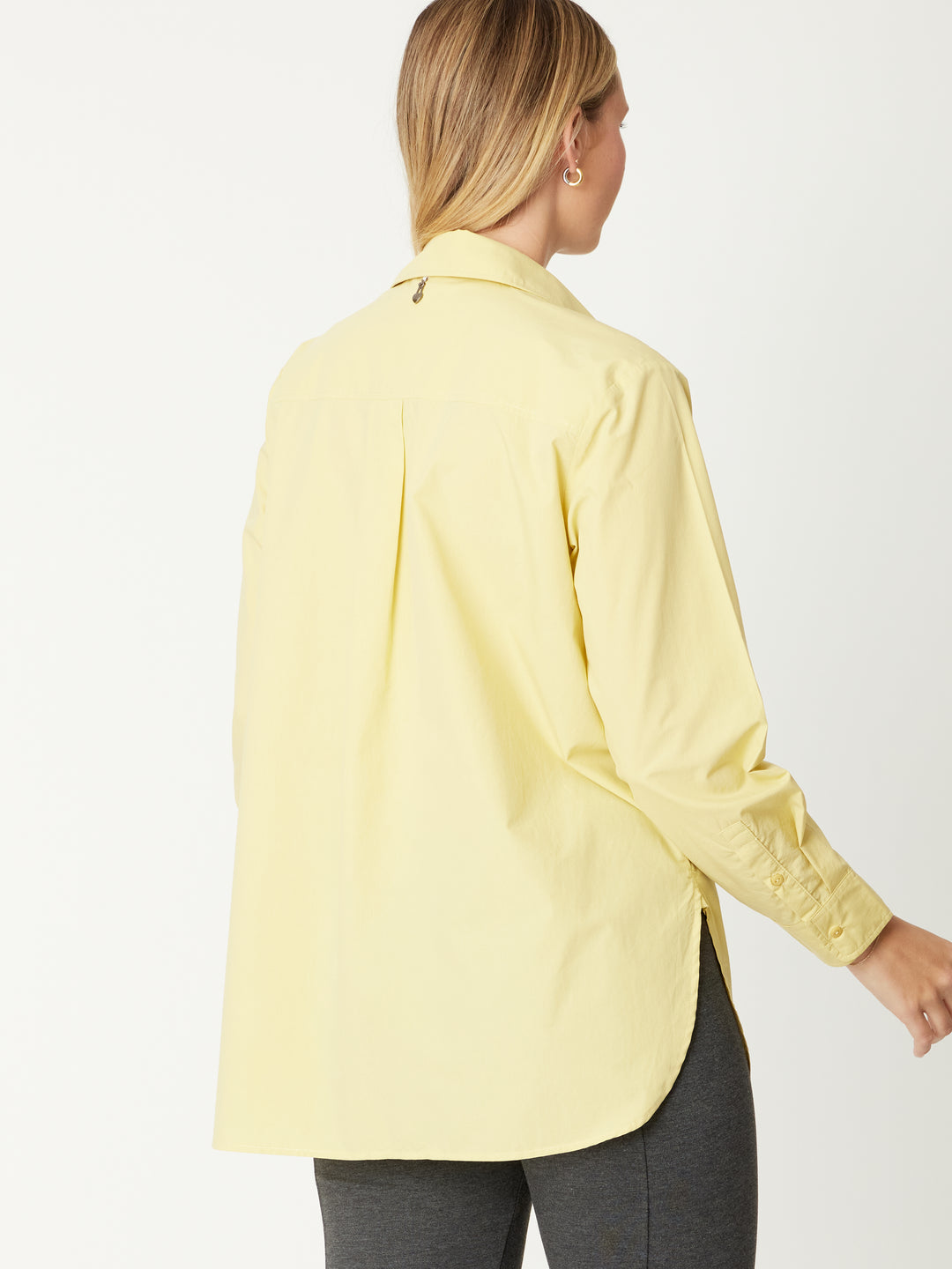 Polished Cotton Season Shirt - Butter - 30990