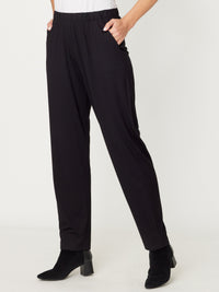Lux  Bamboo Yoke/Pocket Pant -Black-31015