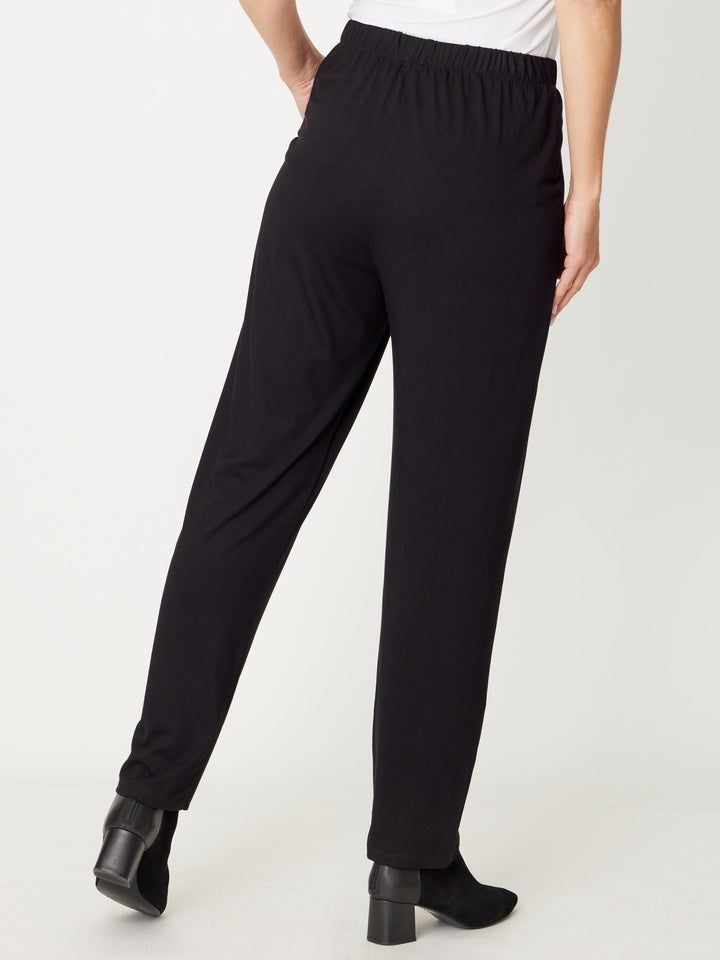 Lux  Bamboo Yoke/Pocket Pant -Black-31015