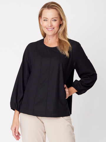 Pocket Core Top - Black - 31031 - Cordelia St