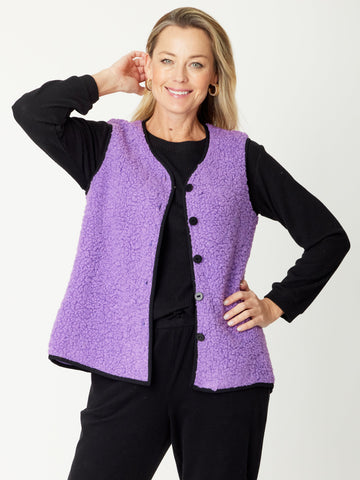 Teddy Vest - 31073 - Lilac - Cordelia St