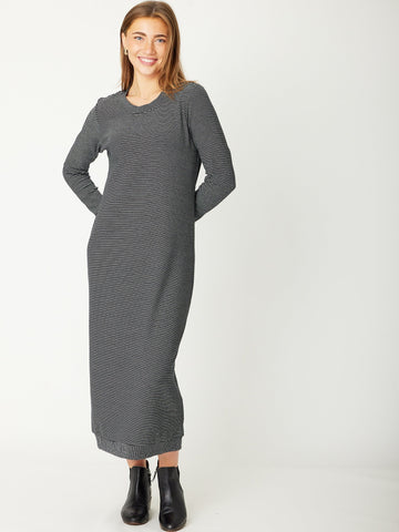 Stripe Sensation Dress - 31077 Black/White - 