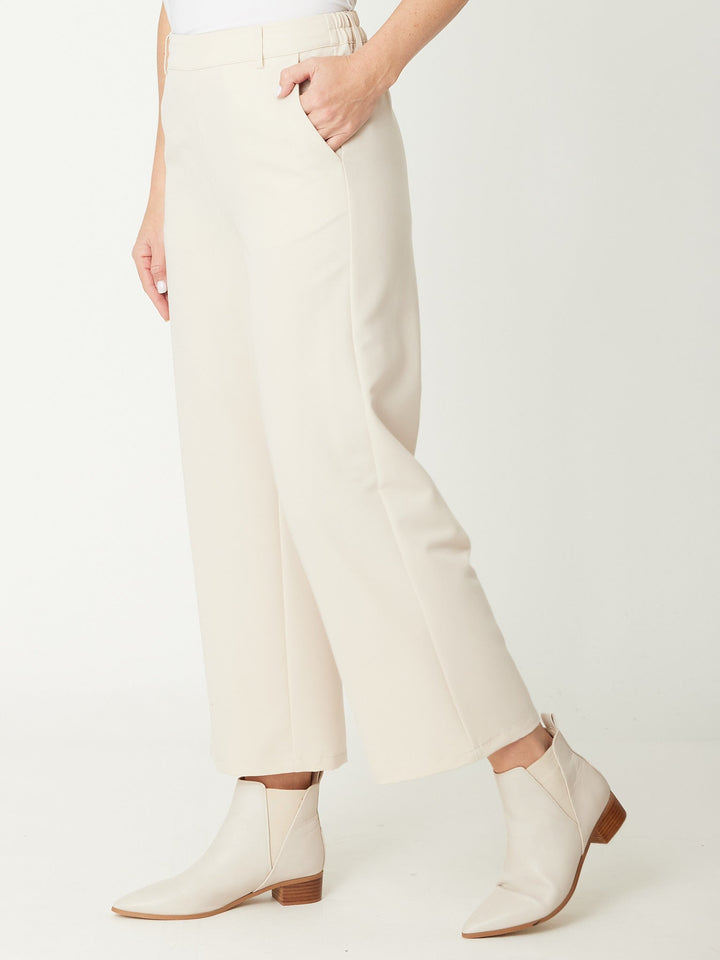 Fluid Pocket Pant-- Milk- 31102