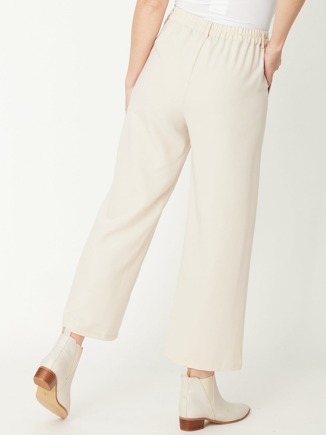Fluid Pocket Pant-- Milk- 31102