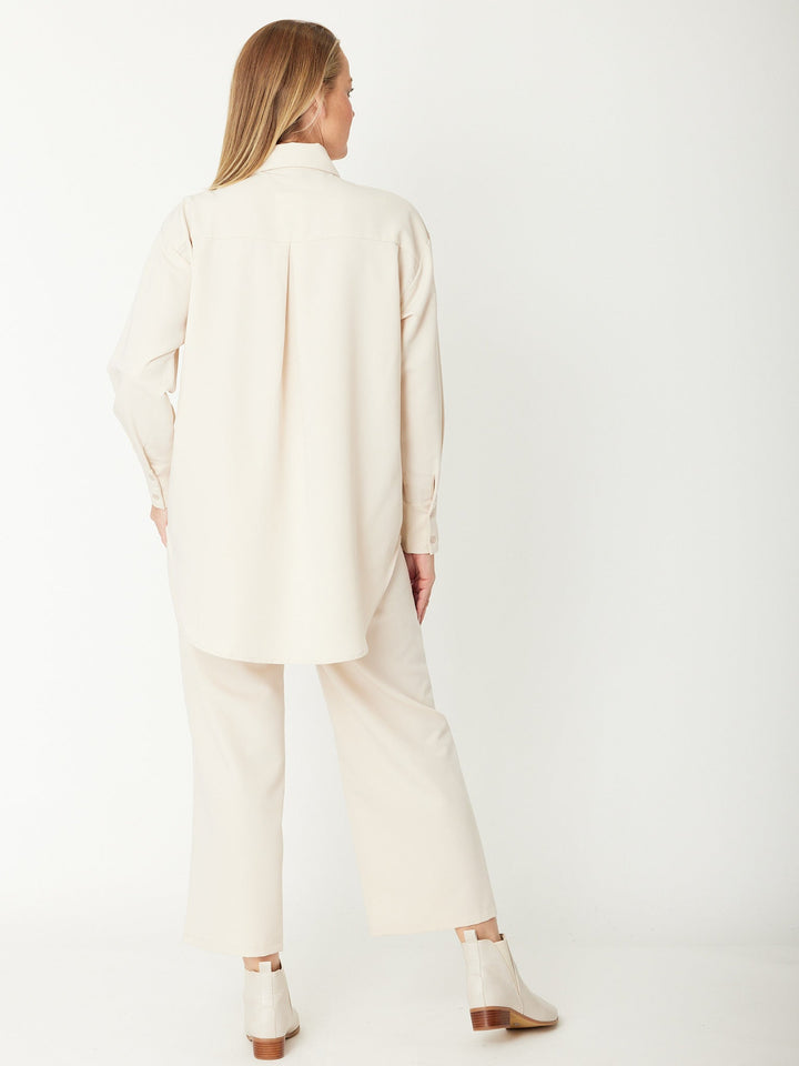 Fluid Pocket Pant-- Milk- 31102