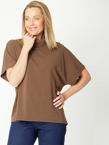 Weekend Life Poncho - Mocha - 31141 - Cordelia St