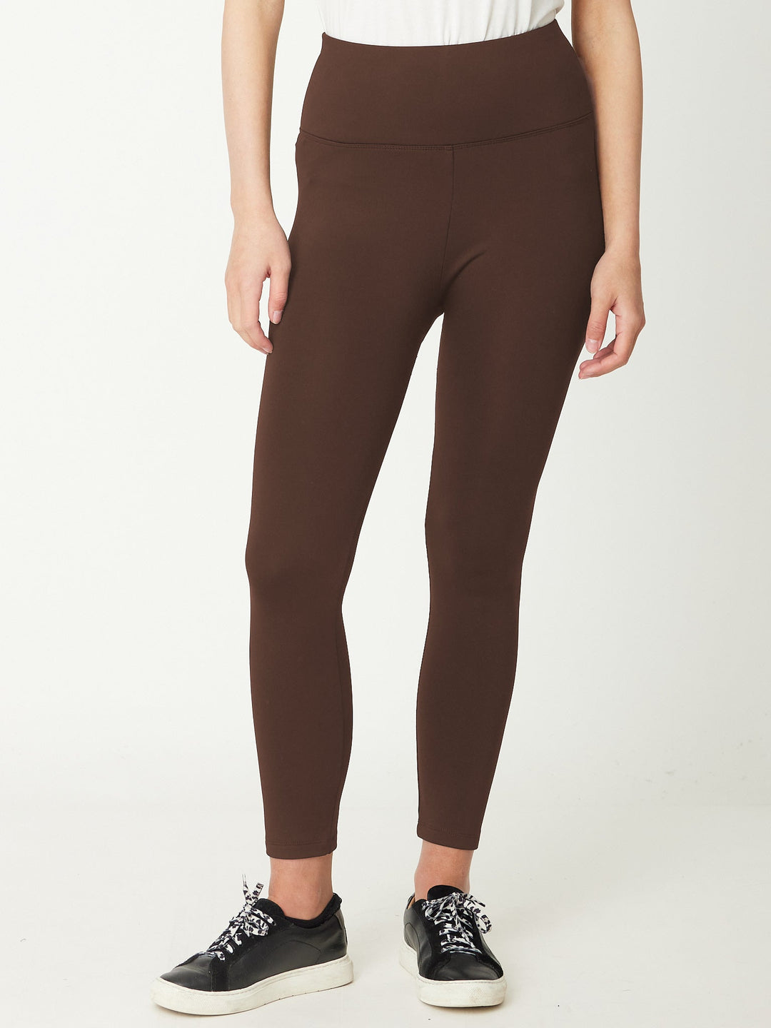 Silvana Fluffy Legging - Choc - 31187