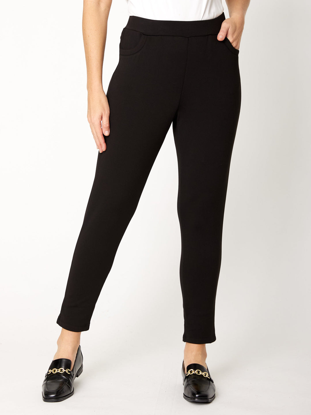 Fleece Silvana Pant - Black- 31188