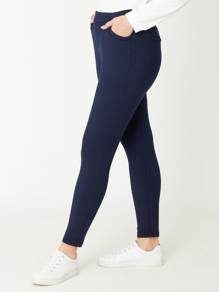 Fleece Silvana Pant - Navy-31188