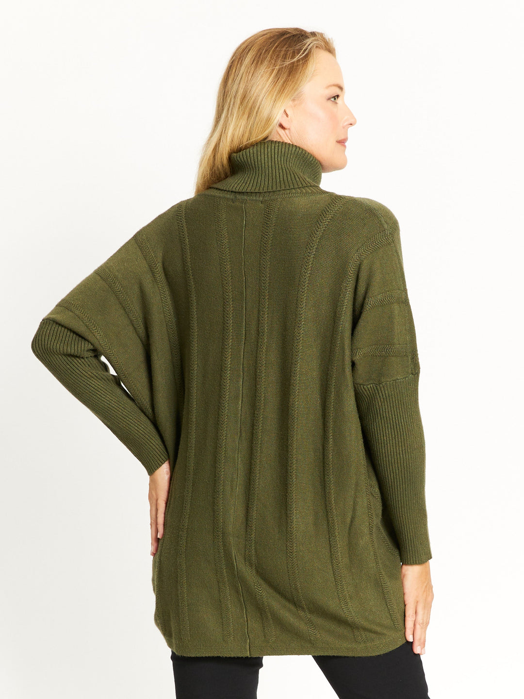 Polo Tunic Knit - Khaki - 31192