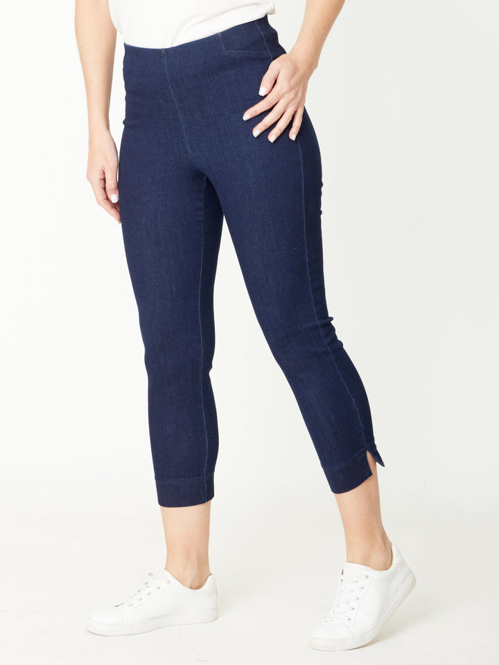 7/8 Denim pant- Denim 31244