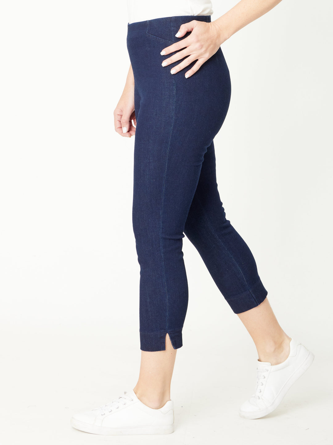 7/8 Denim pant- Denim 31244