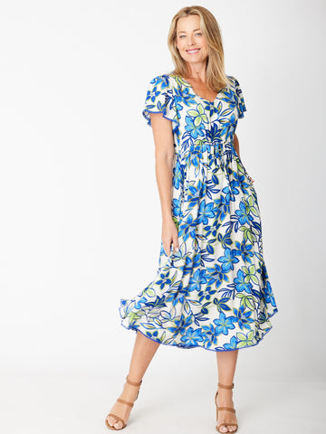 Holiday Fun Dress - Blue- 31250 - Spring/Summer
