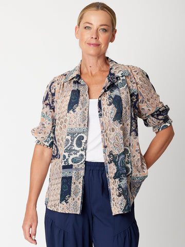 Paisley Tiles Shirt - Paisley - 31290 - SUMMER