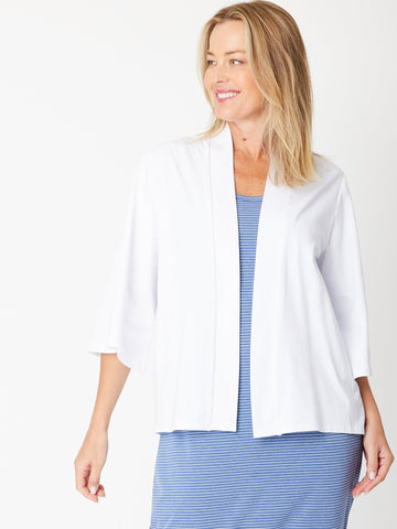 Travel Core Cover Up Jacket - White - 31321 - 
