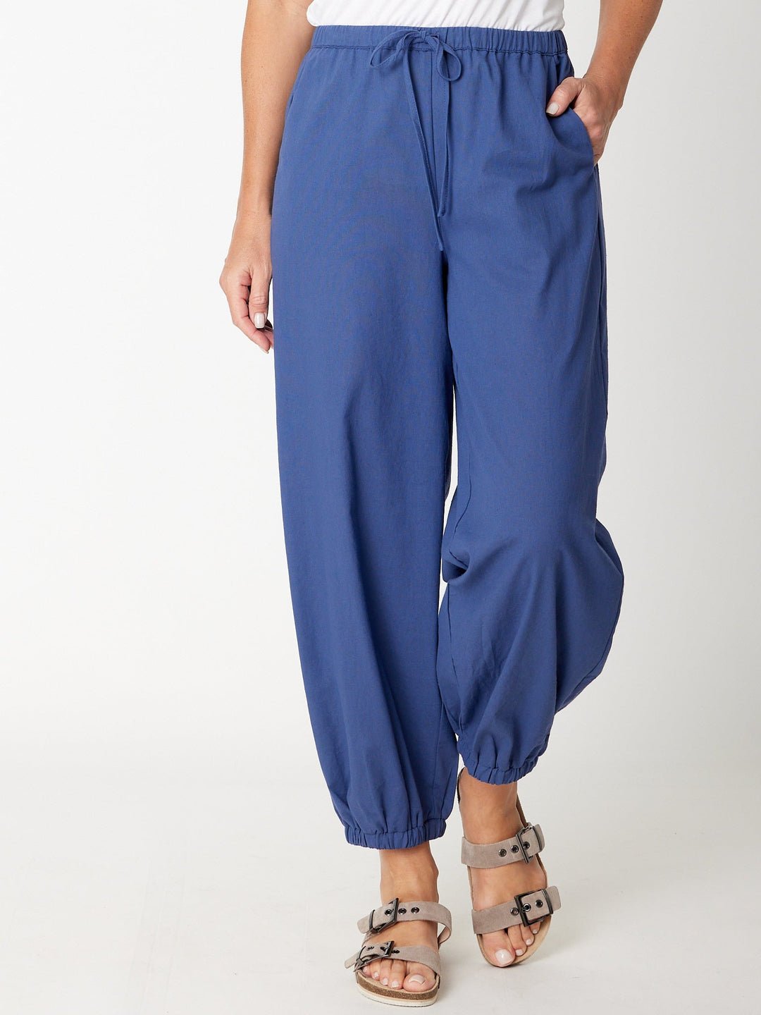 Myra Cotton 7/8 Pant - Ink - 31332
