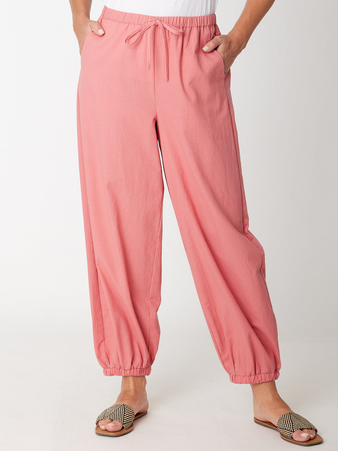 Myra Cotton 7/8 Pant - Rose - 31332
