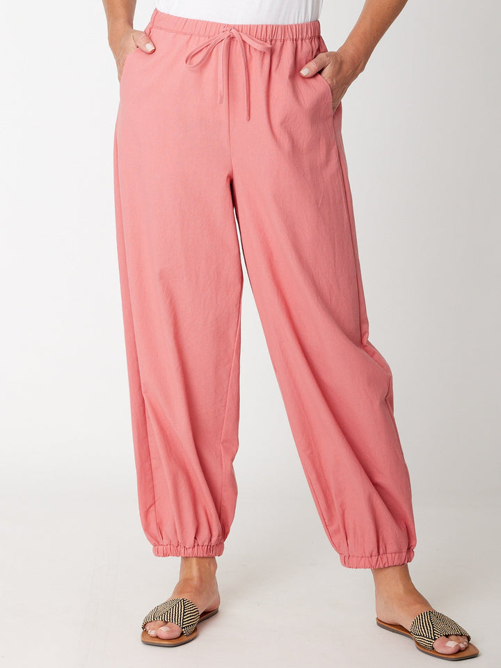 Myra Cotton 7/8 Pant - Rose - 31332