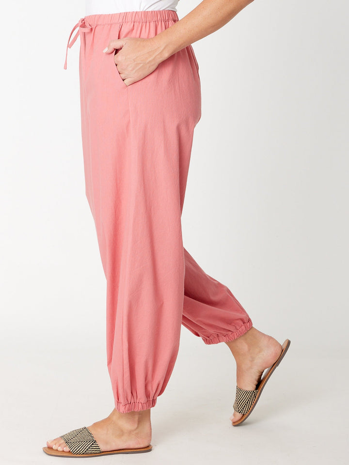 Myra Cotton 7/8 Pant - Rose - 31332