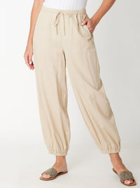 Myra Cotton 7/8 Pant - Sand - 31332
