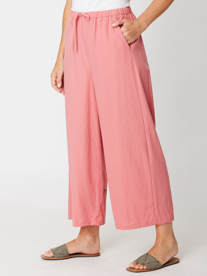 Myra Cotton 7/8 Pant - Rose - 31332
