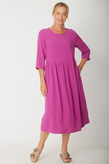 Anya Dress - Magenta - 31335 - dress