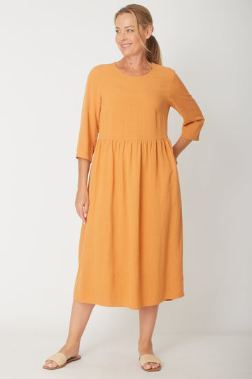 Anya Dress - Pumpkin - 31335 - dress