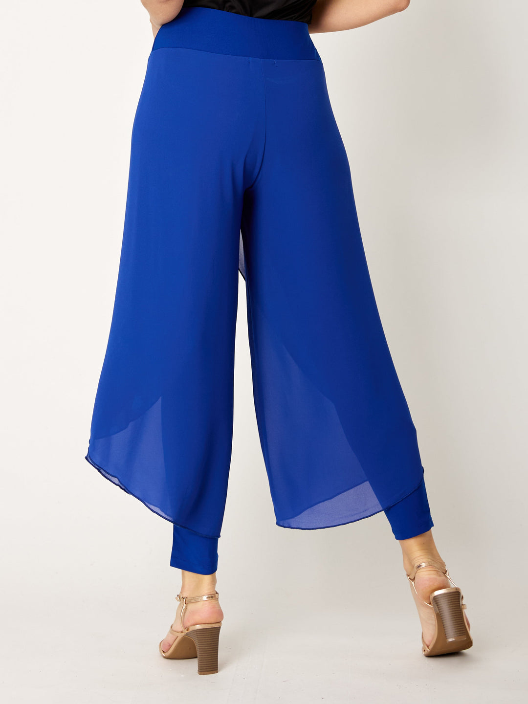 Gilliana Chiffon Overlay Pant - Electric - 31360