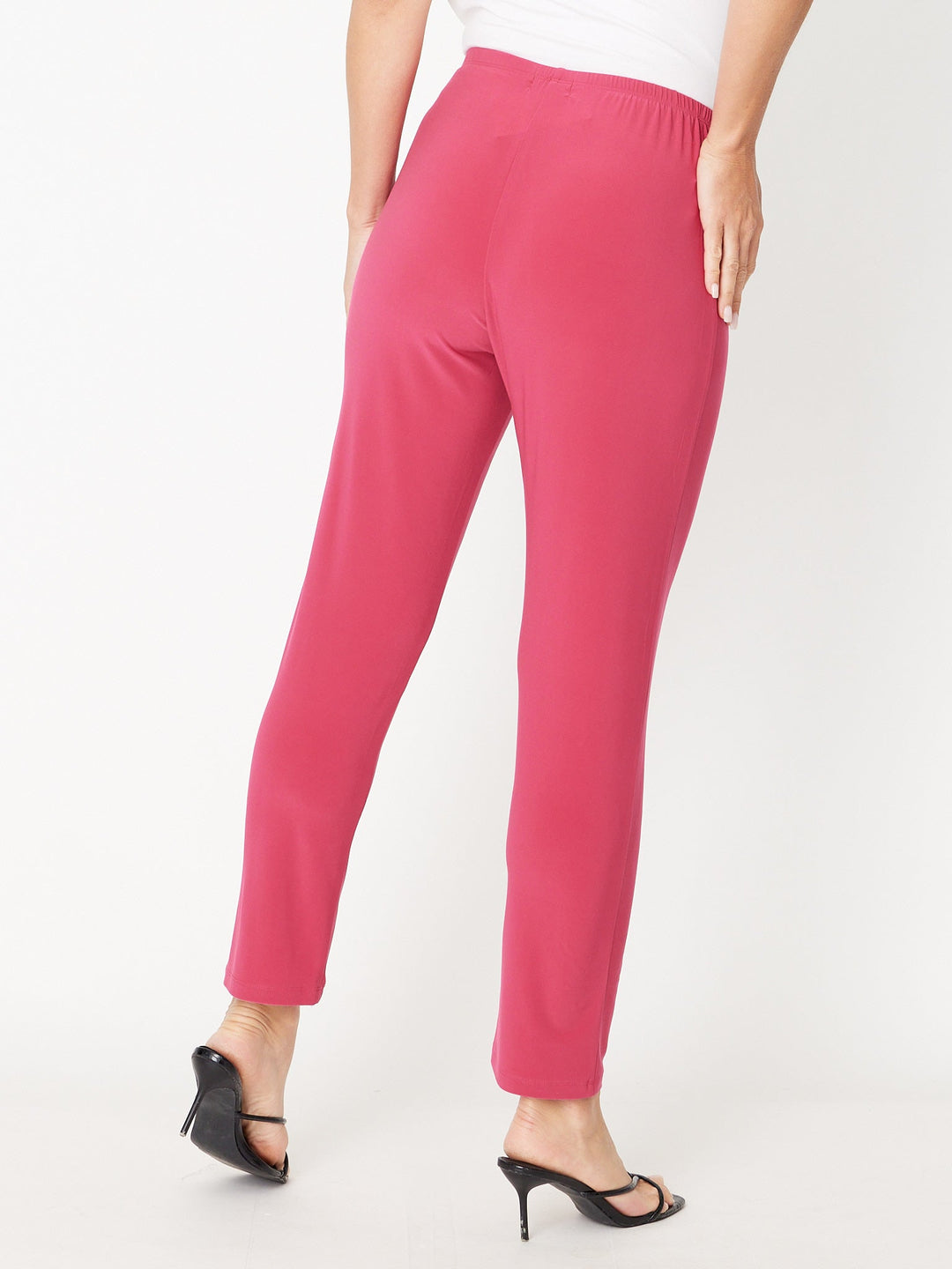 Gilliana Straight Leg Pant-- Fushia - 31361