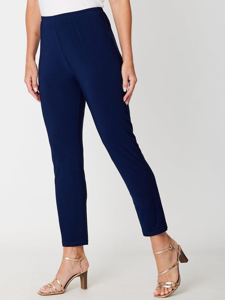 Gilliana Straight Leg Pant-- Navy- 31361