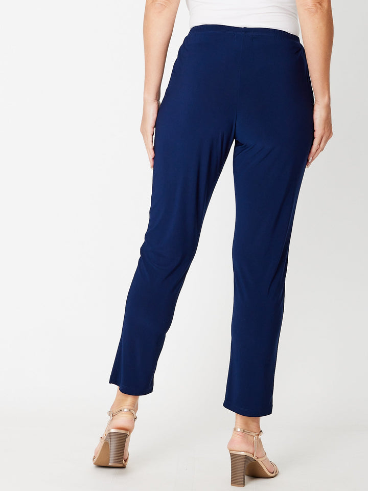 Gilliana Straight Leg Pant-- Navy- 31361