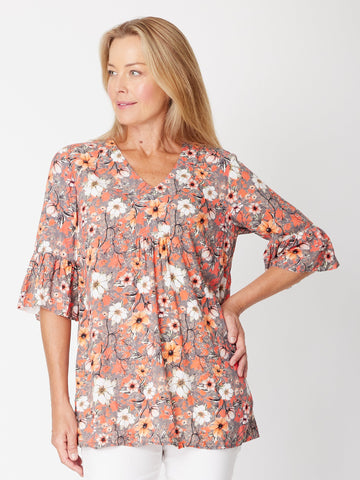 Tropicana Top - Silver - 31395 - SUMMER