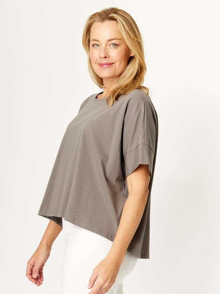 Victoria Core Tee- Grey - 31403