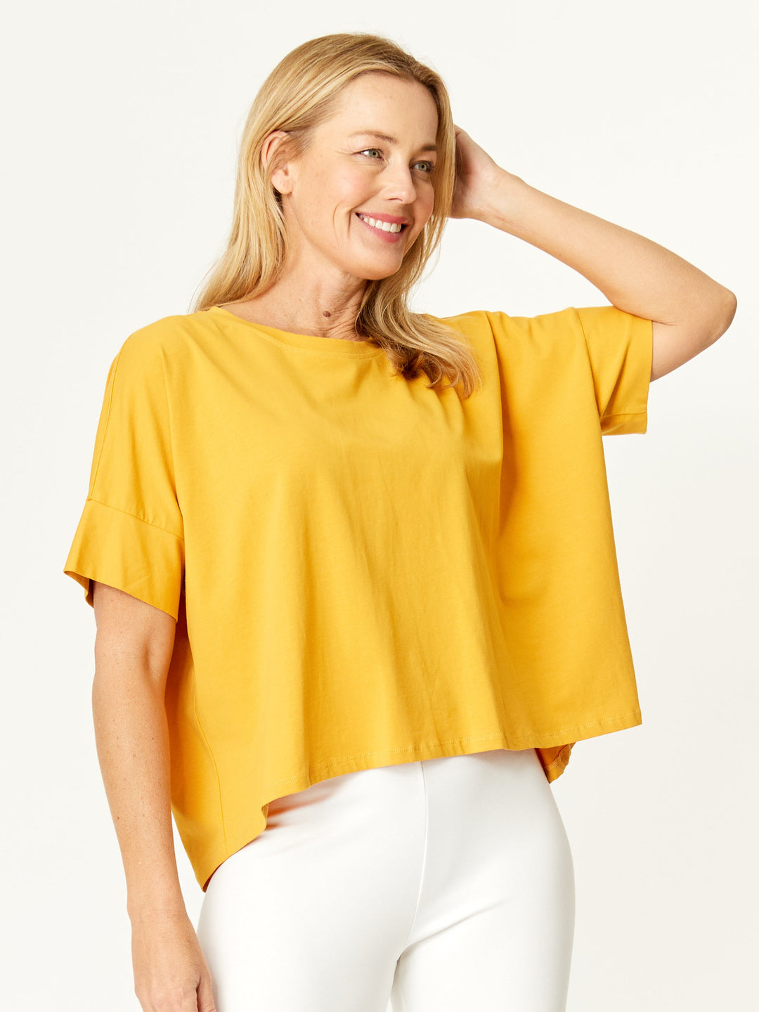 Victoria Core Tee- Mustard - 31403