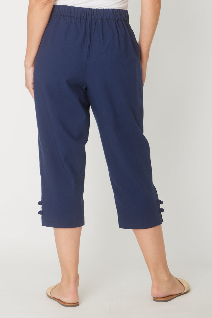 Vicky Core 3/4 pant- Navy - 31411
