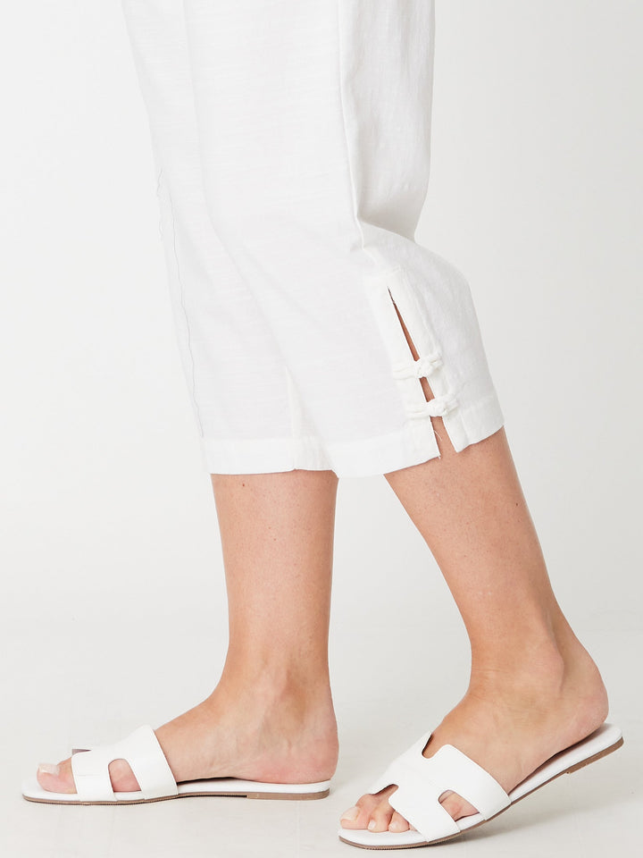 Vicky Core 3/4 pant- White - 31411