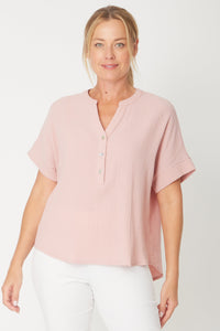 Grandpa Top - Dusty Pink - 31430