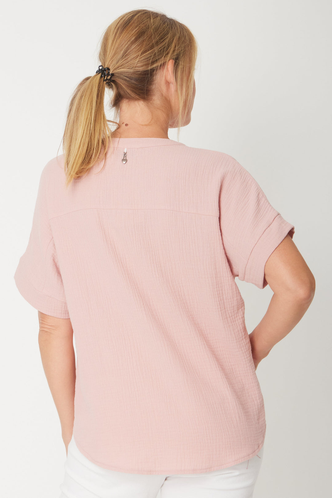 Grandpa Top - Dusty Pink - 31430
