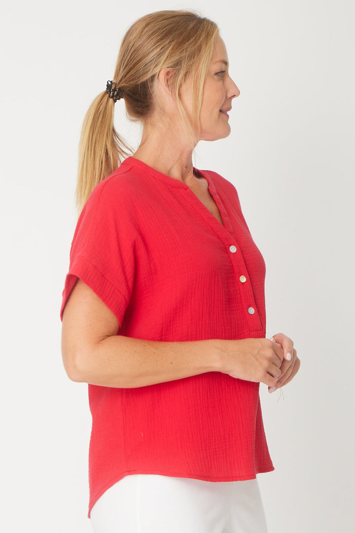 Grandpa Top - Red - 31430