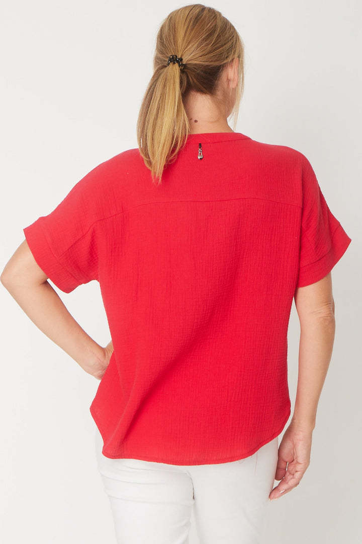 Grandpa Top - Red - 31430