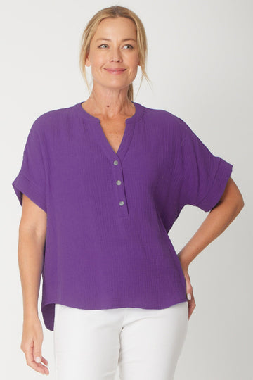 Grandpa Top - Purple - 31430 - Spring/Summer