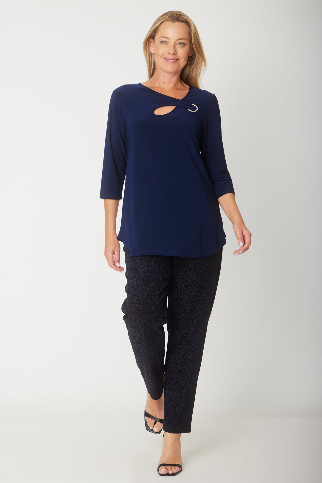 Ring Top - Navy - 31443