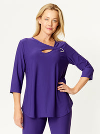 Ring Top - Purple - 31443